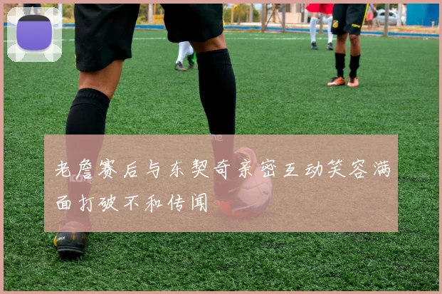 老詹赛后与东契奇亲密互动笑容满面打破不和传闻